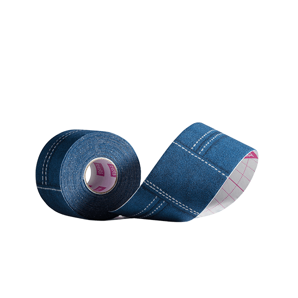 Kinesiotape 5cm x 5m - Denim design - Image 2