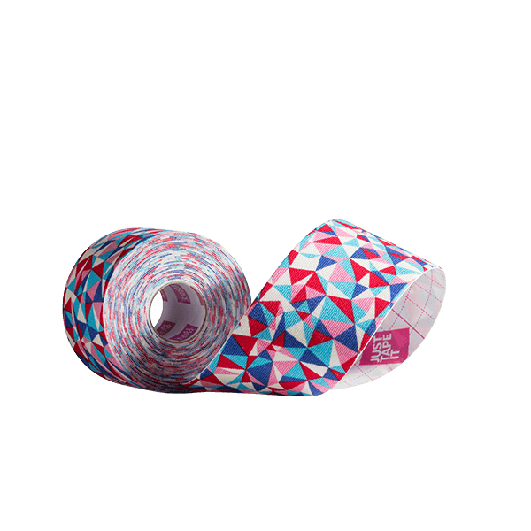 Kinesiotape 5cm x 5m - Graphic Shuffle design - Image 2