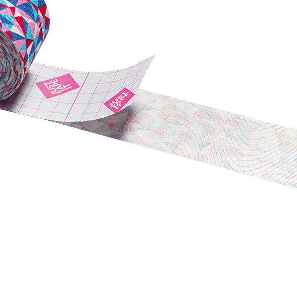 Kinesiotape 5cm x 5m - Graphic Shuffle design - Image 3