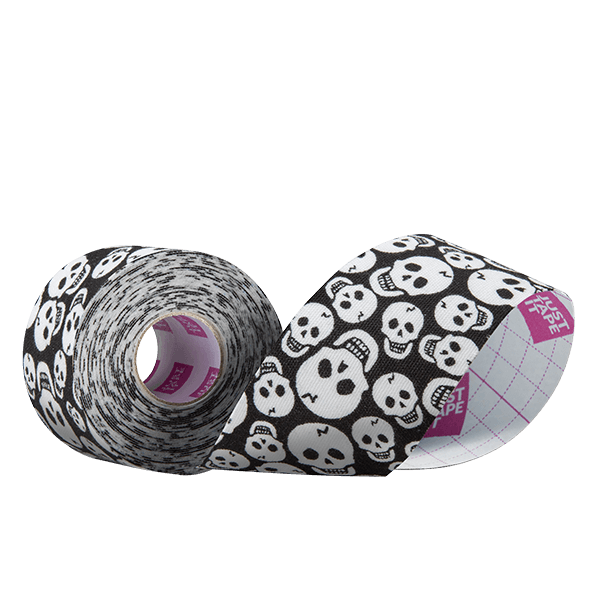 Kinesiotape 5cm x 5m - Skull design - Image 2