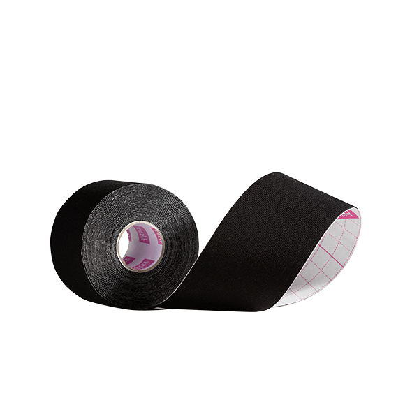 Kinesiotape 5cm x 5m - Zwart - Image 2