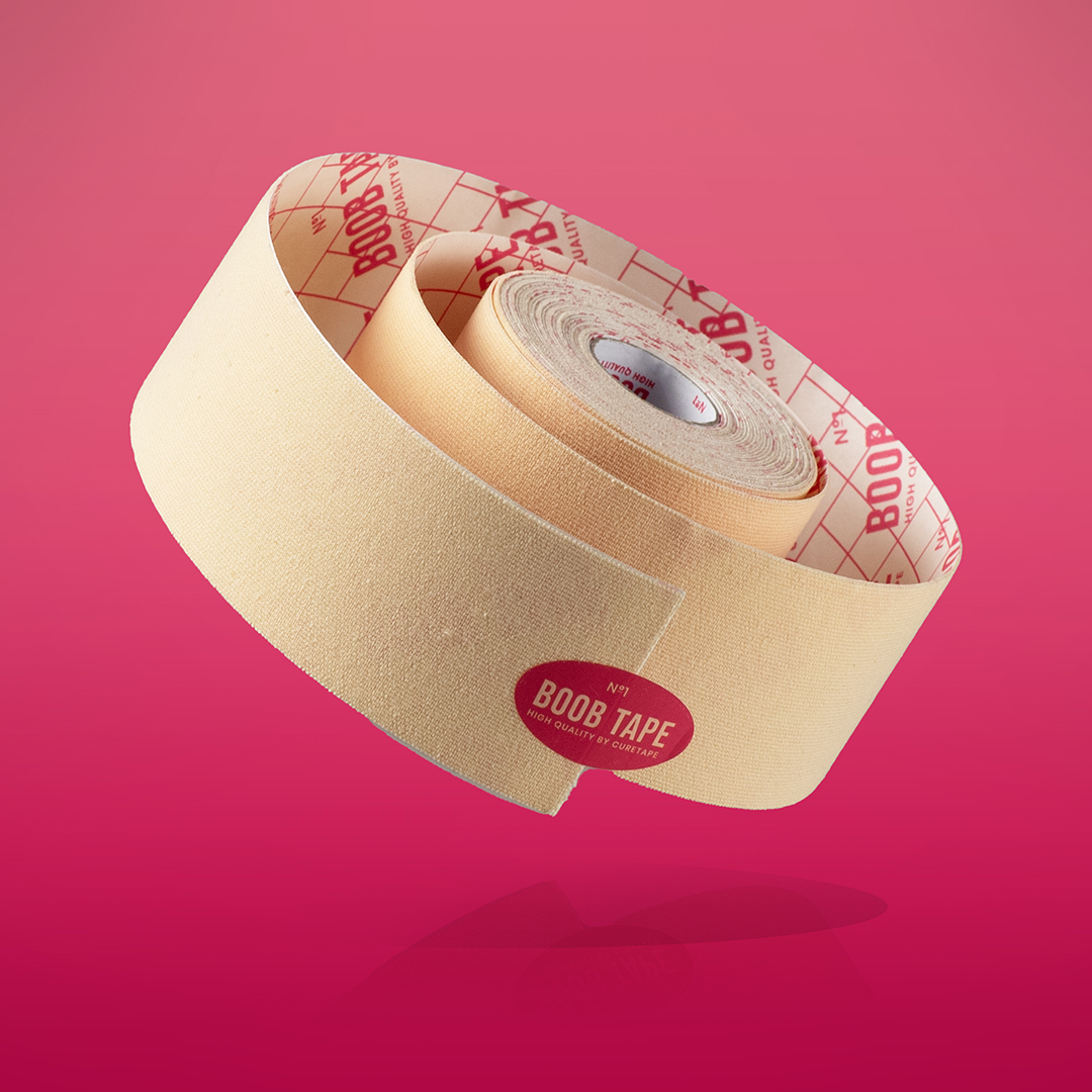 BoobTape No.1 - Beige + Nipple Covers - Image 3